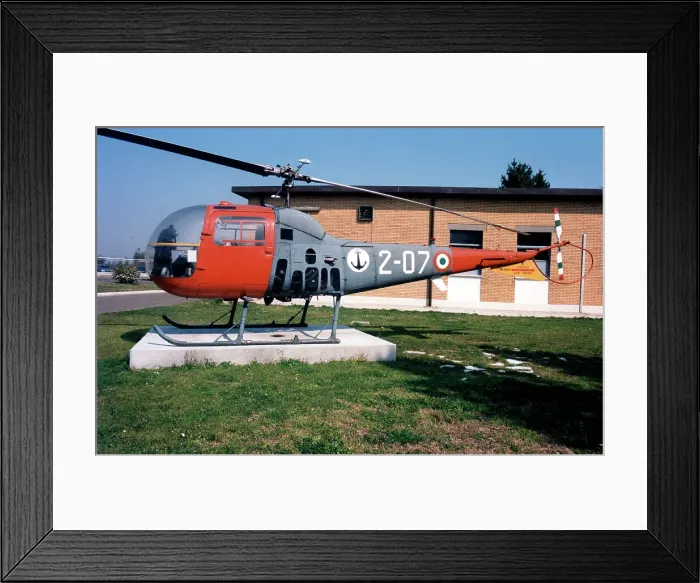 Framed Print : Agusta-Bell AB47J-3ASW MM80294 - 2-07 Framed Print : Agusta-Bell AB47J-3ASW MM80294 - 2-07