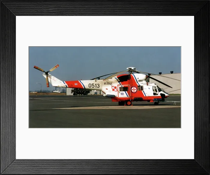 Framed Print : PZL W-3RM Anakonda 0513 Framed Print : PZL W-3RM Anakonda 0513