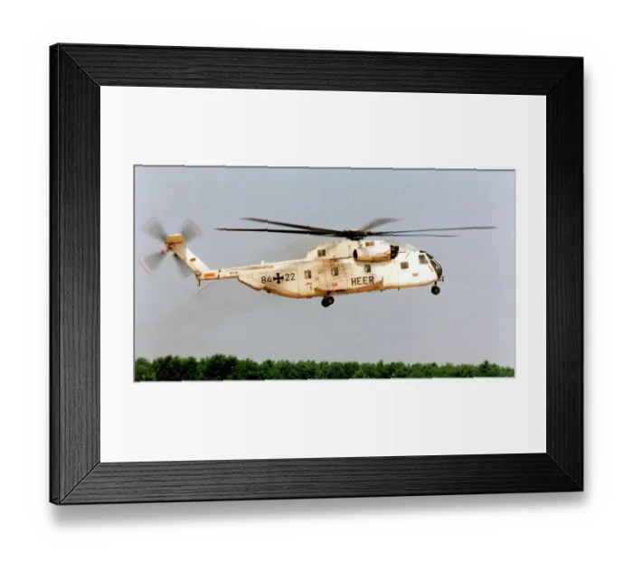 Framed Print : VFW-Sikorsky CH-53G 84+22 Framed Print : VFW-Sikorsky CH-53G 84+22