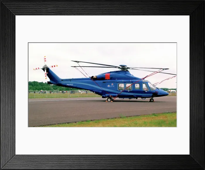 Framed Print : AgustaWestland AW139 PH-PXZ Framed Print : AgustaWestland AW139 PH-PXZ