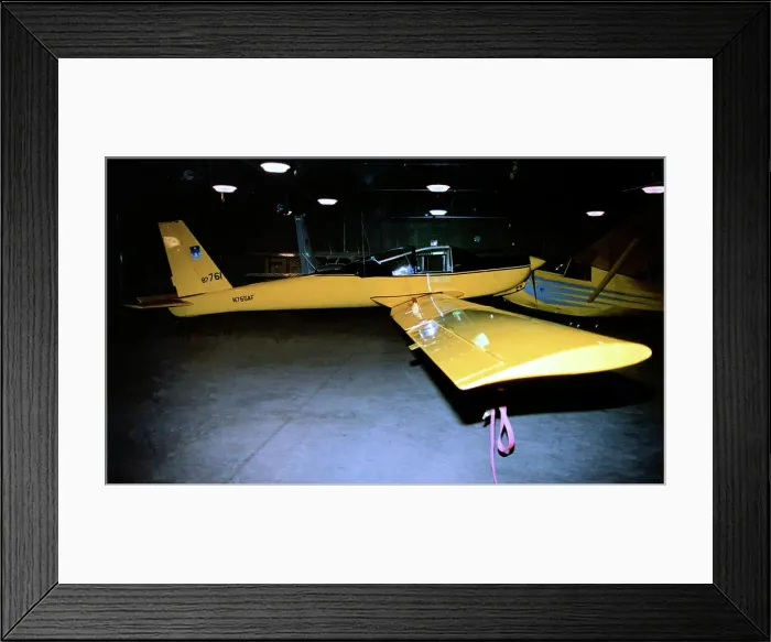 Framed Print : Schweizer TG-7A 87-0765 - N765AF Framed Print : Schweizer TG-7A 87-0765 - N765AF