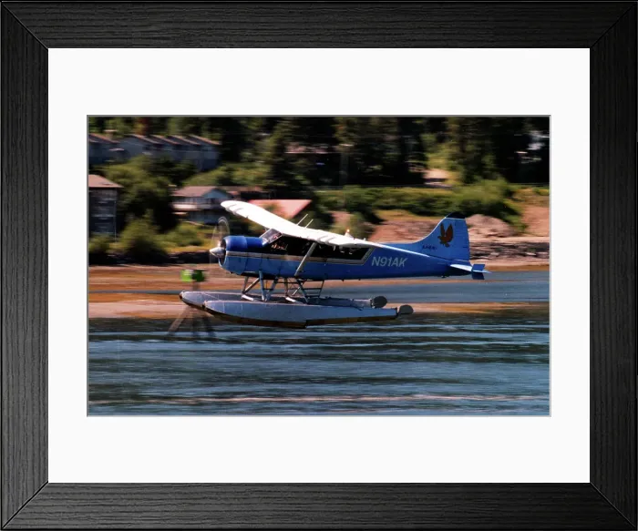 Framed Print : de Havilland Canada DHC-2 Beaver N91AK Framed Print : de Havilland Canada DHC-2 Beaver N91AK