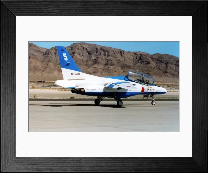 Framed Print : Kawasaki T-4 46-5730 - no. 5 Framed Print : Kawasaki T-4 46-5730 - no. 5