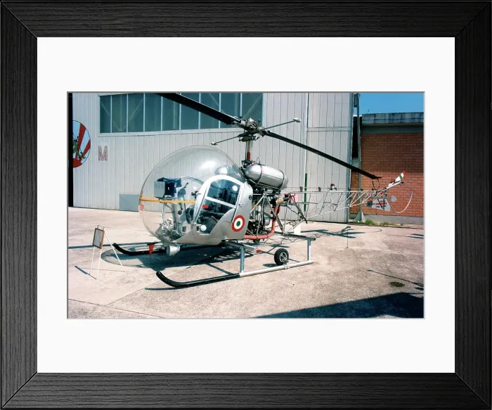 Framed Print : Agusta-Bell AB47G-2 MM80474 Framed Print : Agusta-Bell AB47G-2 MM80474