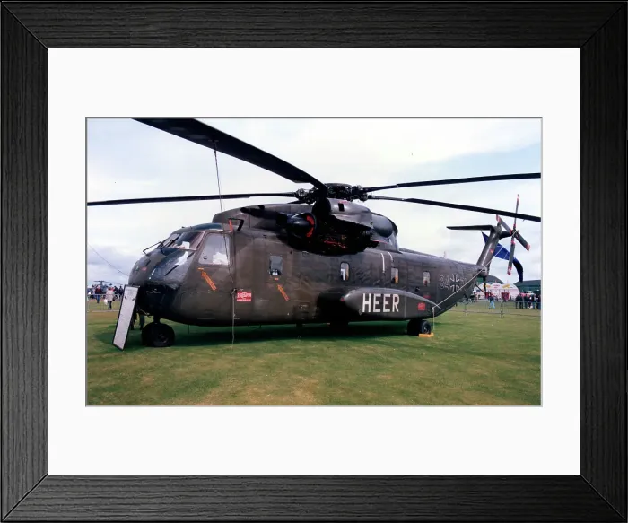 Framed Print : VFW-Sikorsky CH-53G 84+71 Framed Print : VFW-Sikorsky CH-53G 84+71