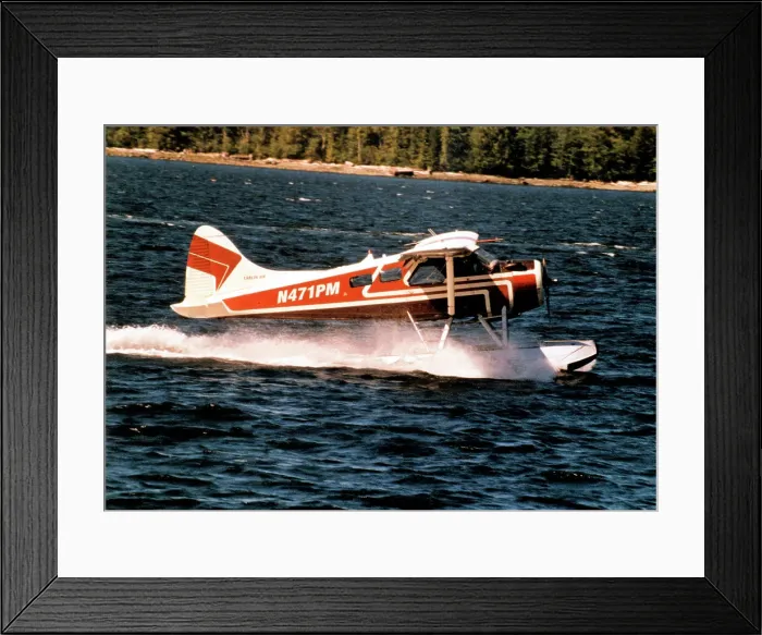 Framed Print : de Havilland Canada DHC-2 Beaver N471PM