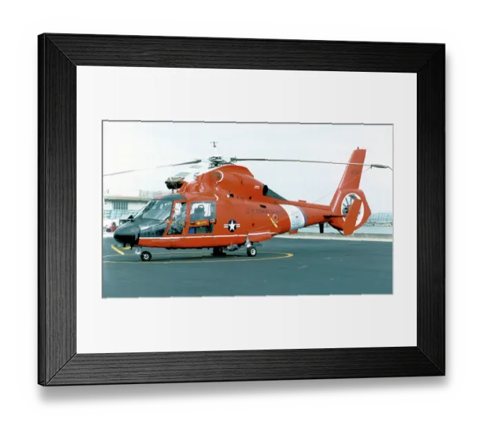 Framed Print : Aerospatiale HH-65C Dolphin 6562 Framed Print : Aerospatiale HH-65C Dolphin 6562