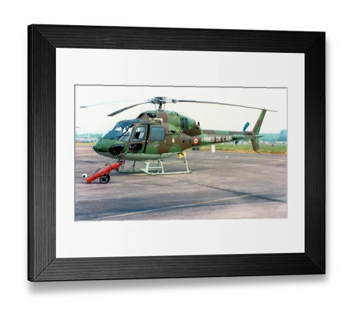 Framed Print : Eurocopter AS555AN Fennec 2 5523 - 67-WF Framed Print : Eurocopter AS555AN Fennec 2 5523 - 67-WF