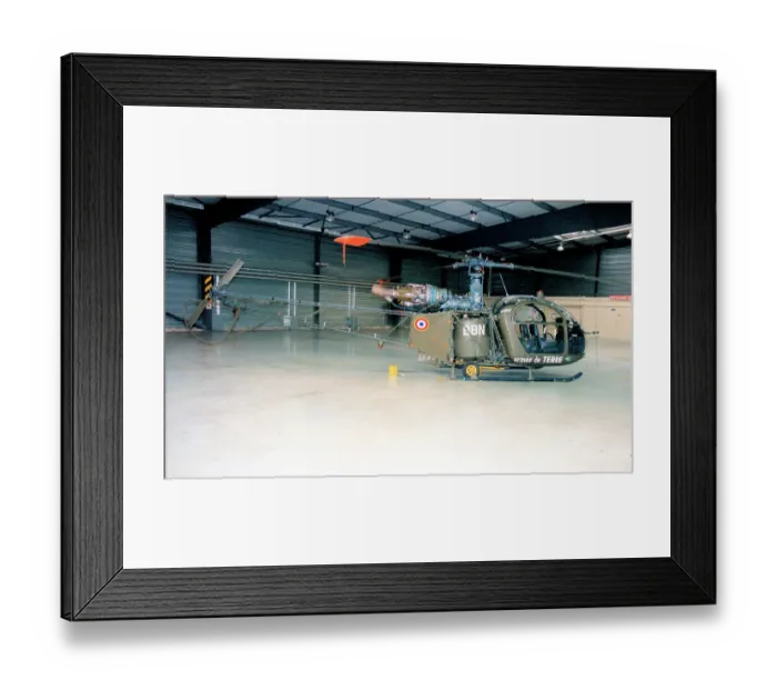 Framed Print : Sud-Aviation SE. 3130 Alouette II BBN Framed Print : Sud-Aviation SE. 3130 Alouette II BBN