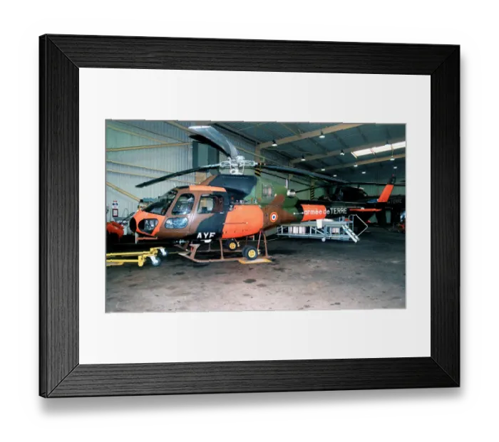Framed Print : Aerospatiale AS555UN Fennec AYF - 5529 Framed Print : Aerospatiale AS555UN Fennec AYF - 5529