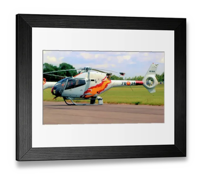 Framed Print : Eurocopter EC120B Colibri HE. 25-15 - 78-34 Framed Print : Eurocopter EC120B Colibri HE. 25-15 - 78-34