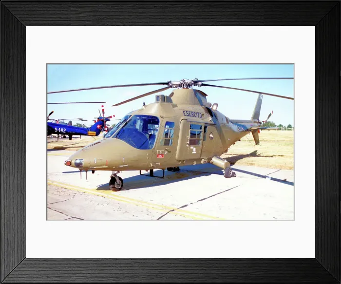 Framed Print : Agusta A. 109CM MM81247 - E. I. 873 Framed Print : Agusta A. 109CM MM81247 - E. I. 873