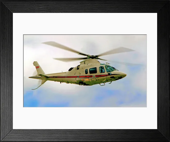 Framed Print : Agusta A. 109E of 32 Sqn Framed Print : Agusta A. 109E of 32 Sqn