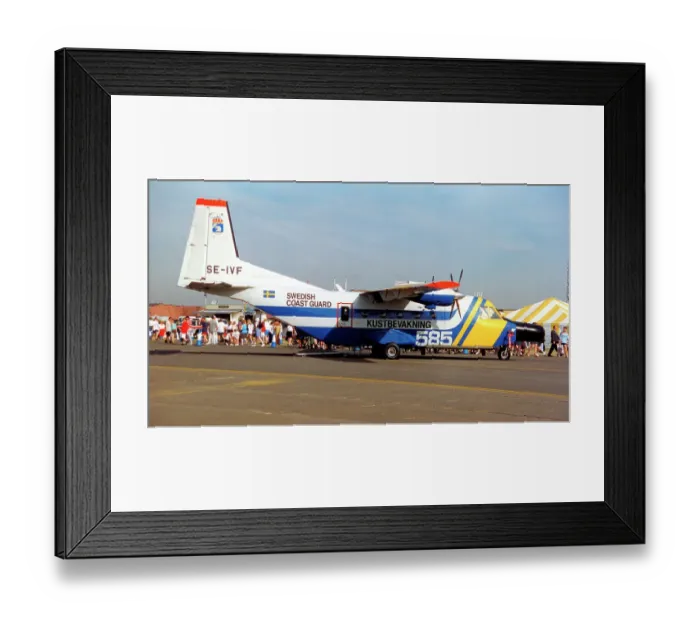 Framed Print : CASA C-212-200 SE-IVF - 585 Framed Print : CASA C-212-200 SE-IVF - 585