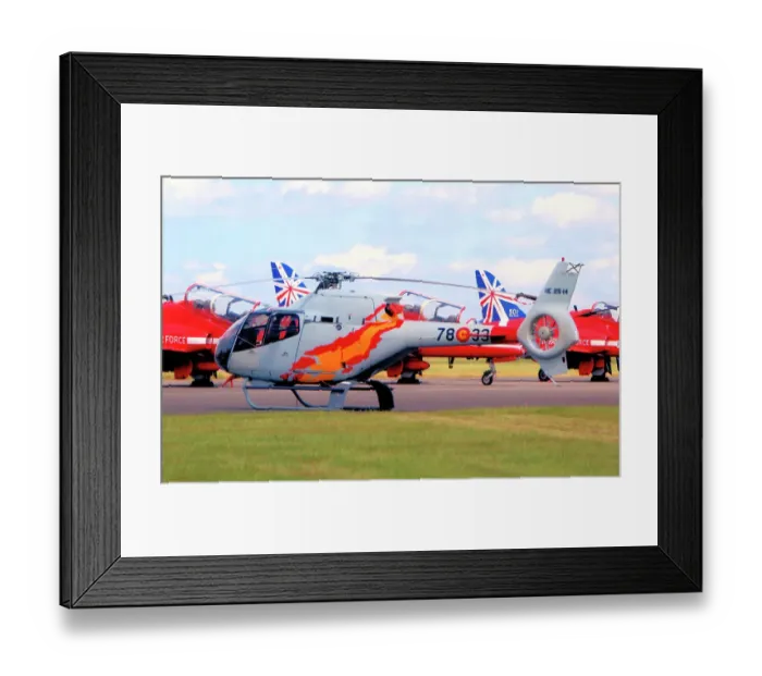 Framed Print : Eurocopter EC120B Colibri HE. 25-14 - 78-33 Framed Print : Eurocopter EC120B Colibri HE. 25-14 - 78-33