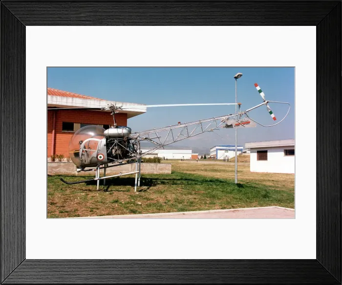 Framed Print : Agusta-Bell AB47G-2 MM80052 Framed Print : Agusta-Bell AB47G-2 MM80052
