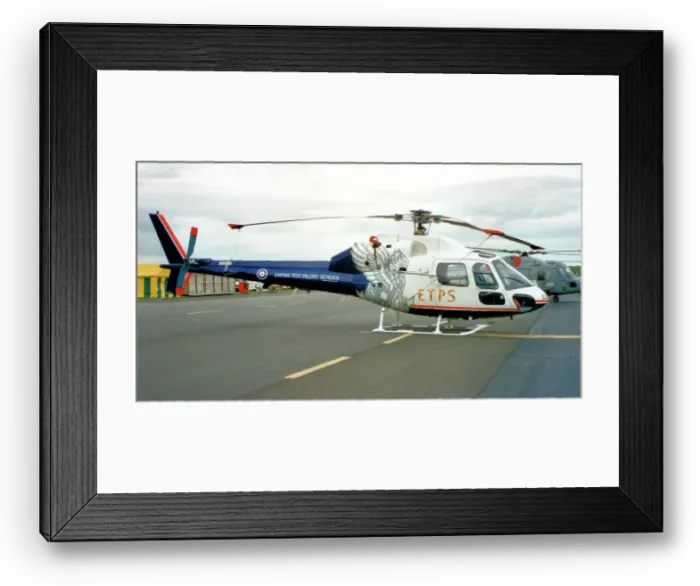Framed Print : Aerospatiale AS355F1 Ecureuil II ZJ635 Framed Print : Aerospatiale AS355F1 Ecureuil II ZJ635