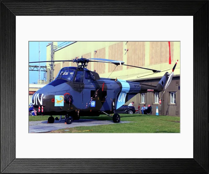 Framed Print : Westland Whirlwind HAR. 10 8792M - XP345 Framed Print : Westland Whirlwind HAR. 10 8792M - XP345