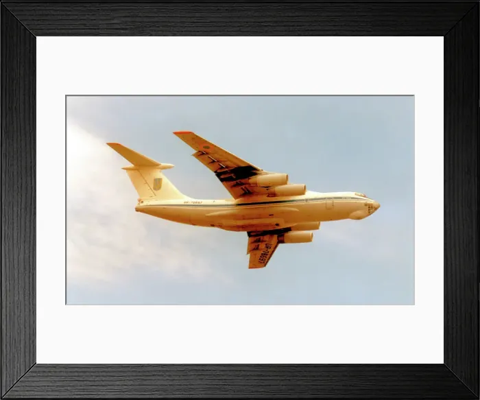 Framed Print : Ilyushin Il-76MD UR-76697 Framed Print : Ilyushin Il-76MD UR-76697