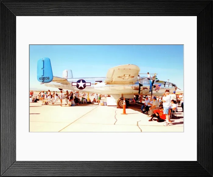 Framed Print : North American TB-25N Mitchell NL7946C - 44-28938 Old Glory Framed Print : North American TB-25N Mitchell NL7946C - 44-28938 Old Glory