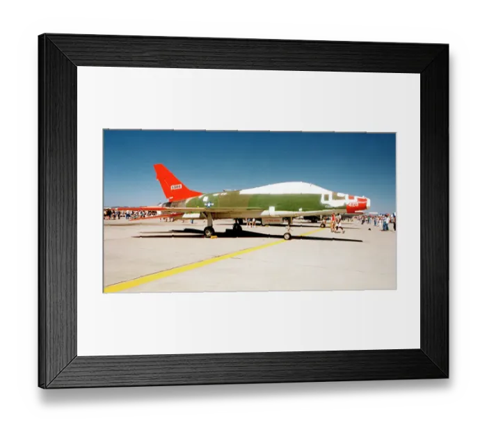Framed Print : North American F-100F Super Sabre 56-3880 Framed Print : North American F-100F Super Sabre 56-3880
