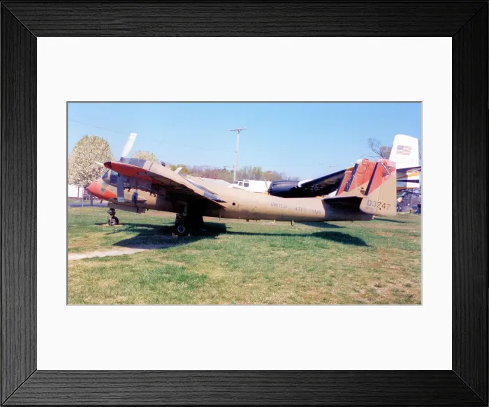 Framed Print : Grumman OV-1C Mohawk 60-3747 Framed Print : Grumman OV-1C Mohawk 60-3747