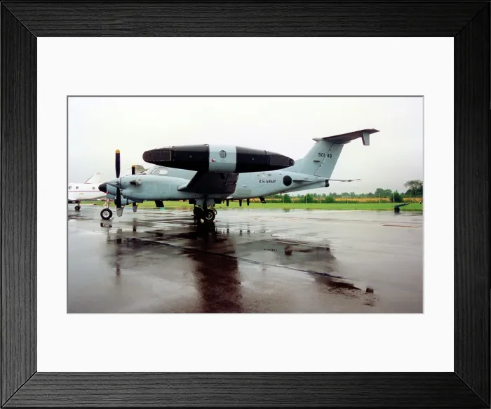 Framed Print : Beech RC-12K Guardrail Common Sensor 85-0148 Framed Print : Beech RC-12K Guardrail Common Sensor 85-0148