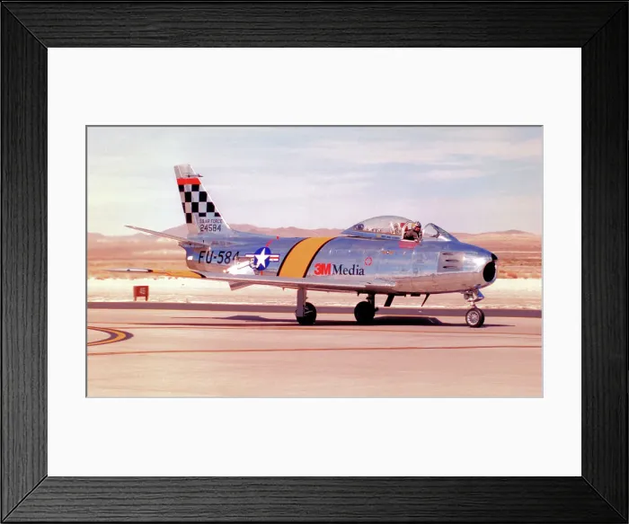 Framed Print : North American F-86F Sabre 52-4584 Framed Print : North American F-86F Sabre 52-4584