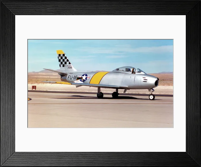 Framed Print : North American F-86F Sabre N3145T - 52-5116 Framed Print : North American F-86F Sabre N3145T - 52-5116