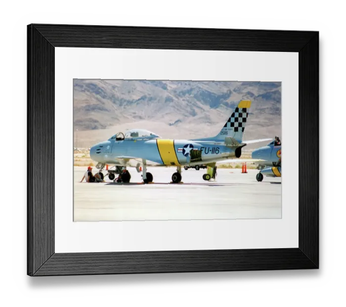 Framed Print : North American F-86F Sabre N3145T - 52-5116 Framed Print : North American F-86F Sabre N3145T - 52-5116