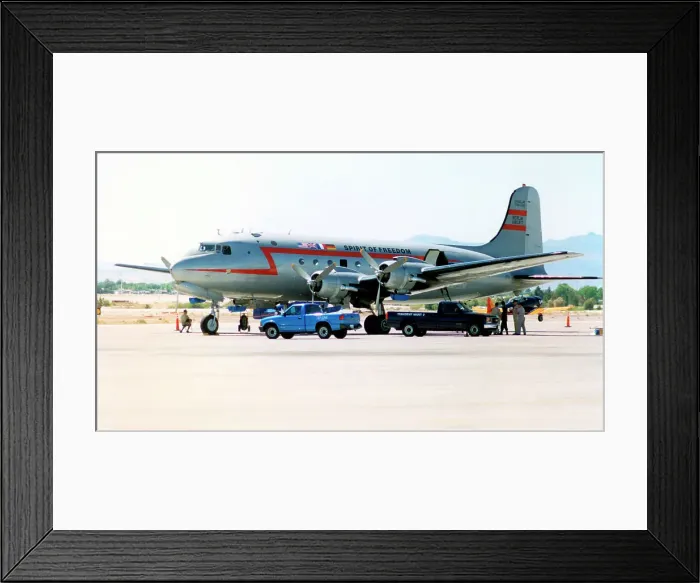 Framed Print : Douglas R5D-4 Skymaster N500EJ Spirit of Freedom Framed Print : Douglas R5D-4 Skymaster N500EJ Spirit of Freedom