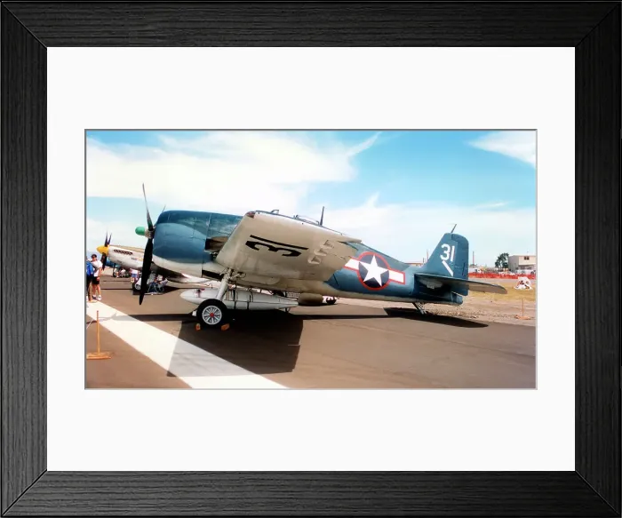 Framed Print : Grumman F6F-5 Hellcat N4994 - 31 Framed Print : Grumman F6F-5 Hellcat N4994 - 31