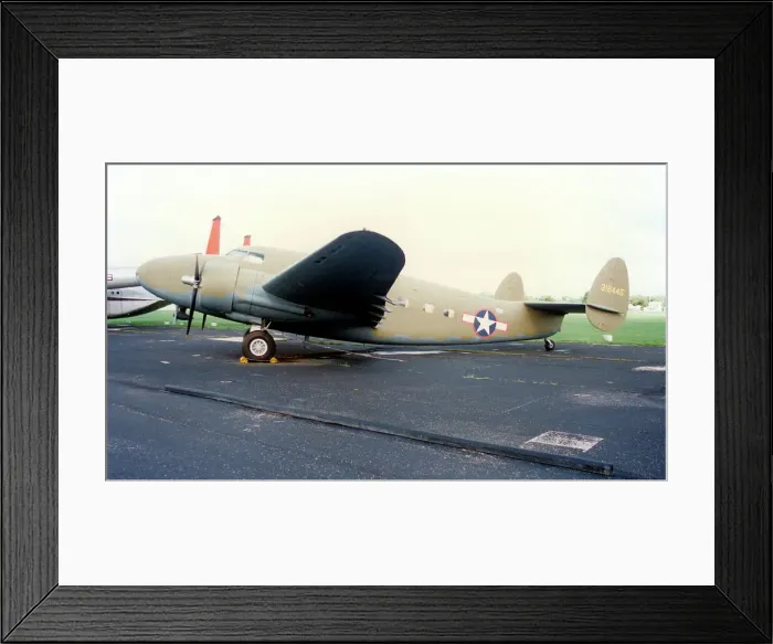 Framed Print : Lockheed C-60A Lodestar 43-16445 Framed Print : Lockheed C-60A Lodestar 43-16445