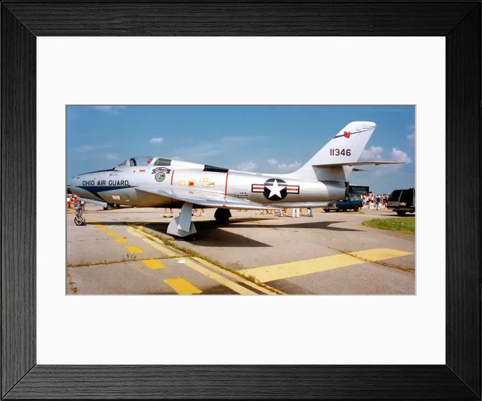 Framed Print : Republic F-84F Thunderstreak 51-1346 Framed Print : Republic F-84F Thunderstreak 51-1346