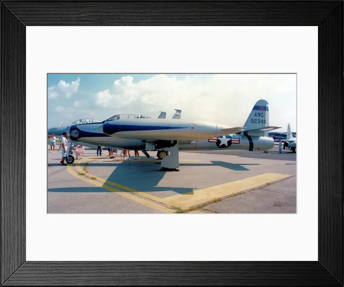 Framed Print : Republic F-84E Thunderjet 49-2348