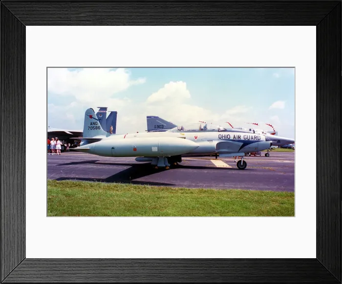 Framed Print : Lockheed T-33A 57-586 Framed Print : Lockheed T-33A 57-586