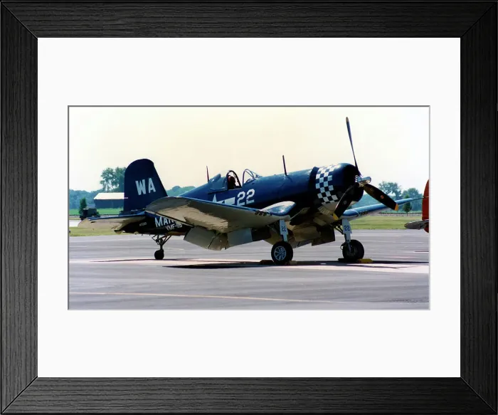 Framed Print : Goodyear FG-1D Corsair N700G Framed Print : Goodyear FG-1D Corsair N700G