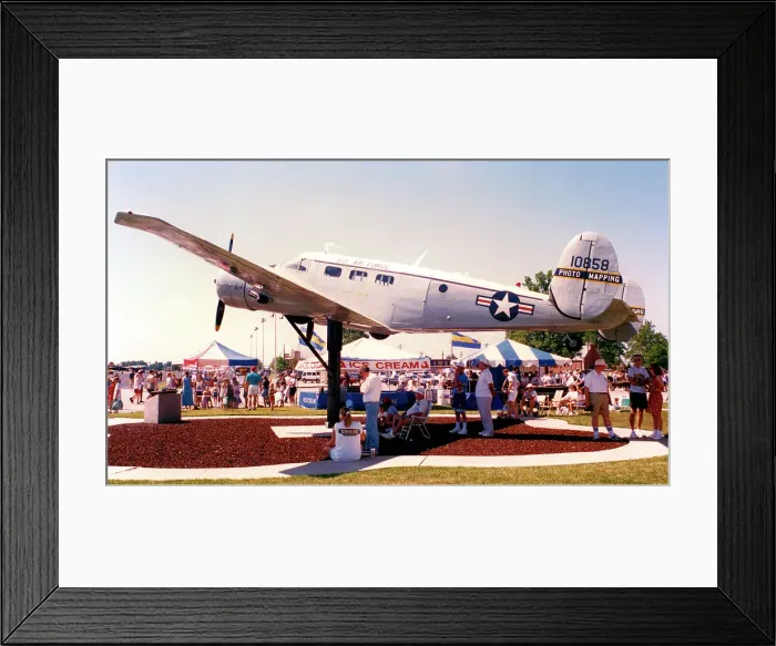 Framed Print : Beech C-45H Expeditor 52-10858 Framed Print : Beech C-45H Expeditor 52-10858