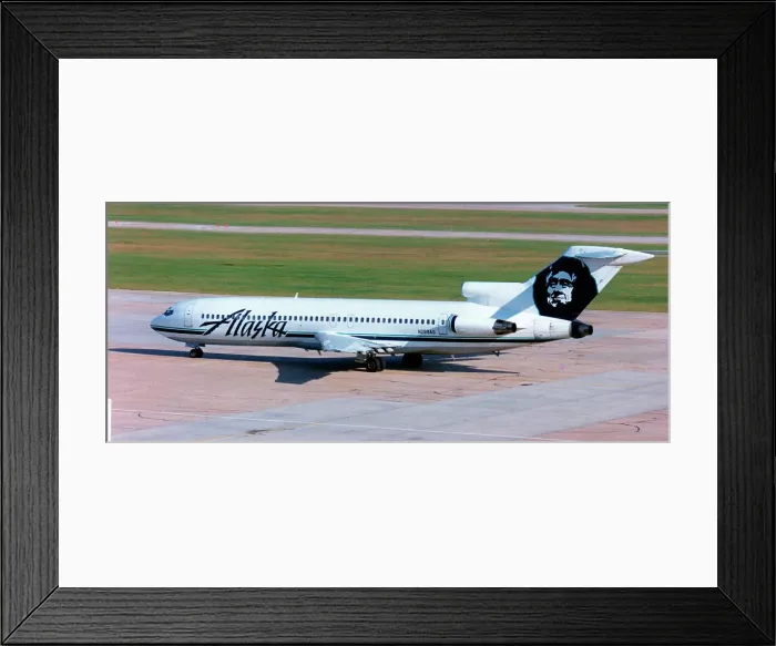 Framed Print : Boeing 727-227 N289AS Framed Print : Boeing 727-227 N289AS
