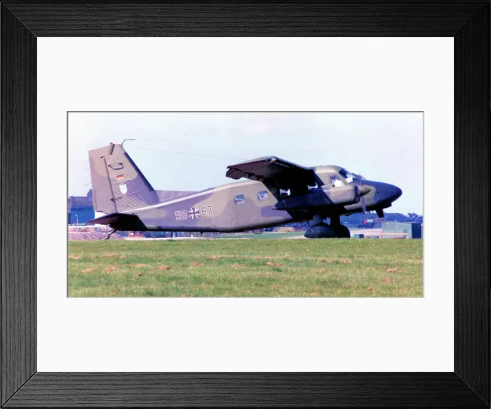 Framed Print : Dornier Do-28D-2 Skyservant 58+67 Framed Print : Dornier Do-28D-2 Skyservant 58+67