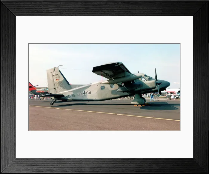 Framed Print : Dornier Do-28D-2 Skyservant 59+18 Framed Print : Dornier Do-28D-2 Skyservant 59+18