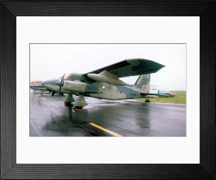 Framed Print : Dornier Do-28D-2 Skyservant 59+16 Framed Print : Dornier Do-28D-2 Skyservant 59+16
