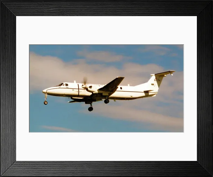 Framed Print : Beechcraft C-12J Huron 86-0079 Framed Print : Beechcraft C-12J Huron 86-0079