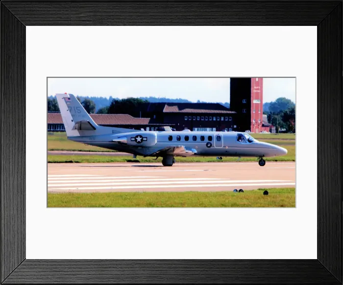 Framed Print : Cessna UC-35D Citation Encore 166715 Framed Print : Cessna UC-35D Citation Encore 166715