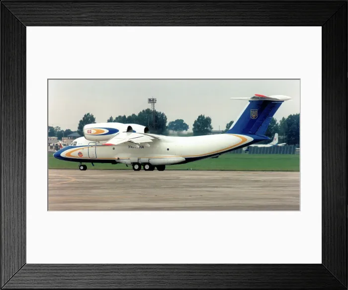 Framed Print : Antonov An-72 02 Red Framed Print : Antonov An-72 02 Red