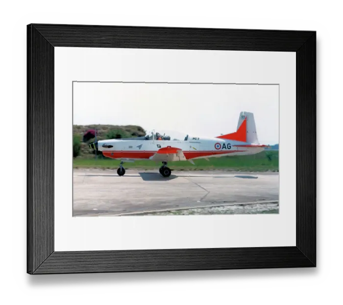 Framed Print : Pilatus PC-7 Turbo-Trainer 577 - AG Framed Print : Pilatus PC-7 Turbo-Trainer 577 - AG