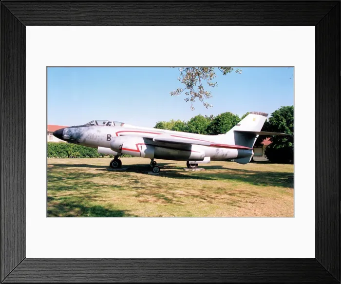 Framed Print : Sud-Ouest SO. 4050 Vautour IIN 347 - 30-B Framed Print : Sud-Ouest SO. 4050 Vautour IIN 347 - 30-B