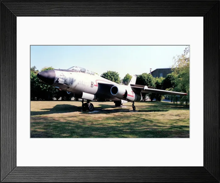 Framed Print : Sud-Ouest SO. 4050 Vautour IIN 347 - 30-B Framed Print : Sud-Ouest SO. 4050 Vautour IIN 347 - 30-B