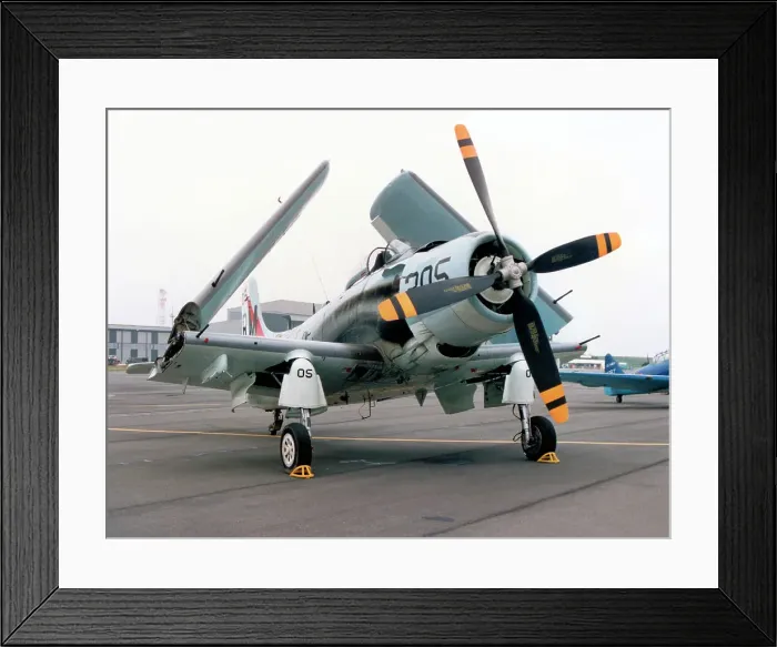 Framed Print : Douglas AD-4N Skyraider F-AZDP Framed Print : Douglas AD-4N Skyraider F-AZDP