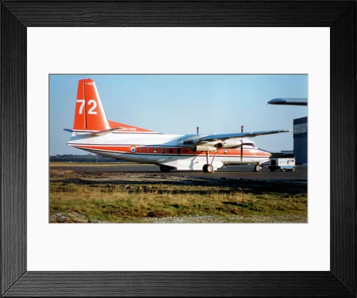 Framed Print : Fokker F27-600 Friendship F-ZBFG - 72 Framed Print : Fokker F27-600 Friendship F-ZBFG - 72